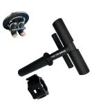 Tib Bar for Tibialis Strengthening - Iron Shin Muscle Trainer with Free Weight Collar & eBook | Optimal ATG Program Equipment - Buy Online on SooperMarket.com