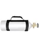 Dawitrly Dive Tank Carrier, Heavy Duty Webbing Scuba Air Tank Band Adjustable Cylinder Holder Carrying Strap with Comfort Handle Black - Buy Online on SooperMarket.com