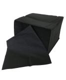 Sellaviva Black Cocktail Napkins - 1/4 Fold 2-Layer Pulp 24x24cm - 100 Pieces for Parties BBQs & Celebrations - Buy Online on SooperMarket.com