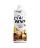 Best Body Nutrition Vital Drink Zerop - Eisistee Peach original beverage concentrate - Sirup - Sugar -free 1:80 results in 80 liters of finished drink 1000 ml Eistee -Pfirsich 1 l (1 Pack) - Buy Online on SooperMarket.com