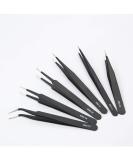 YURROAD 6PCS Stainless Tweezers Kit for Quilling Artwork - Multifunctional Stainless Steel Tools - Buy Online on SooperMarket.com