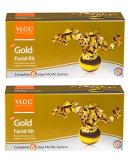 Vlcc Gold Facial Kit 60gm (Pack of 2) - Shop Now at Pamherbals | International Shipping Available - Buy Online on SooperMarket.com