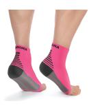 Rymora Plantar Fasciitis Support Socks - Large Arch Compression Socks for Men and Women - Pink (One Pair) - Size Large (25-29cm) - Buy Online on SooperMarket.com