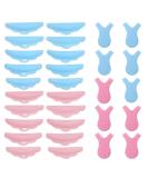 20pcs Silicone Eyelash Curlers - Reusable Wave Pads & Brushes for Stunning Eyelash Lifting | 5 Sizes | Beauty Tool Set - Buy Online on SooperMarket.com
