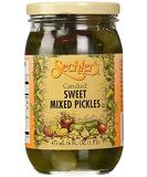 Sechler's Candied Sweet Mixed Pickles (Pack of 2) - Buy Online on SooperMarket.com