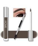 Waterproof Eyebrow Gel - Long Lasting Highly Tinted Liquid Eye Brow Makeup (Black Brown) - Buy Online on SooperMarket.com