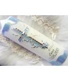 Candle Magic Lusins Baptismal & Communion Candle for Boys & Girls 250/70 mm VT-11 with Self-Labeling Accessories | International Shipping - Buy Online on SooperMarket.com