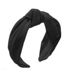 Etercycle Headband for Women, Knotted Wide Headband, Yoga Hair Band Fashion Elastic Hair Accessories for Women and Girls (Black) - Buy Online on SooperMarket.com