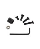 JIALITTE Quick Detach Swivels Stud Mount Base Adapter Kit with 4 Screws + 1 nut + 1 Wrench - Buy Online on SooperMarket.com