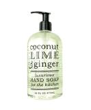 Greenwich Bay Coconut Lime & Ginger Hand Soap - 16 oz - Kitchen Soap - Luxurious Formula - Buy Online on SooperMarket.com