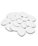 Kalapanta Decoration Stones - Recycled Plastic for Vases Aquariums & Gardens | 95 White Stones ( 5-8 cm) - Eco-Friendly Home Decor - Buy Online on SooperMarket.com