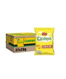 Walkers Quavers Light Curly Potato Snacks (32 x 20g Bags) - Buy Online on SooperMarket.com