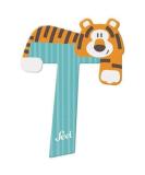 Sevi 83020 Tier Wooden Letters - Educational ABC Learning Toys for Kids 3+ Blue Animal Door Letters for Children's Room - Buy Online on SooperMarket.com