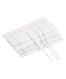 100 Pieces Easy Eyehip Extension Brush - Micro Applicator Makeup Cleaning Stick & Eyelash Lifting Accessories (White) - Best for Precision Application - Buy Online on SooperMarket.com