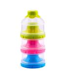 Portable 3-Layer Formula Dispenser for Travel & Outdoor Activities - Milk Powder & Snack Storage Container for Nighttime Nursing - Buy Online on SooperMarket.com