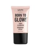 NYX Professional Makeup Born to Glow Liquid Illuminator Liquid Shimmer Makeup Highlighter Foundation Base Vegan Formula Shade: Sun Beam 01 Sunbeam 18 ml (Pack of 1) - Buy Online on SooperMarket.com