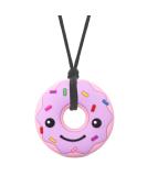 Sensory Chew Necklaces for Kids & Adults - Silicone Donut Chewy Necklace for Autism, ADHD & Anxiety Relief | Chew Toys for Special Needs - SPD Support - Buy Online on SooperMarket.com