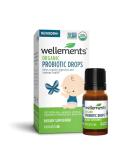 Wellements Organic Probiotic Drops for Baby Digestive & Immune Support | 0.25 Fl Oz 141188 | Dye-Free, Paraben-Free, Preservative-Free | Infants & Toddlers - Buy Online on SooperMarket.com