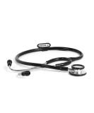 Buy Micro Shine Adjustable Stethoscope for Doctors & Medical Students - Lightweight Flexible Tube & Soft Ear Knobs (Black) - Best Quality for Optimal Performance - Buy Online on SooperMarket.com