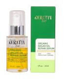 100% Organic Argan Oil Hair Serum | Anti-Frizz Hydrating & Strengthening | Heat Protection & Shine for Dry Damaged Hair - Buy Online on SooperMarket.com