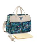 Waterproof Mummy Diaper Bag with Changing Mat - Forest Monkey Design - Buy Online on SooperMarket.com