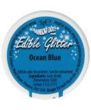 Rainbow Dust Edible Glitter - Ocean Blue | Perfect for Cakes Cookies & Desserts | International Shipping - Buy Online on SooperMarket.com