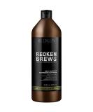 Redken Brews Daily Shampoo For Men  Lightweight Cleanser For All Hair Types 33.8 Fl Oz (Pack of 1) - Buy Online on SooperMarket.com
