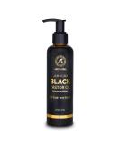 Jamaican Black Castor Oil 200ml - Natural Cold-Pressed Carrier Oil for Hair Eyelashes Eyebrows Beard & Nails - Ricinus Communis - Buy Online on SooperMarket.com
