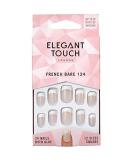 Elegant Touch - French Nails - Bare - 124 - Short Square Shape French Bare 124 24 Count (Pack of 1) - Buy Online on SooperMarket.com