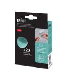 Braun Manual Nasal Aspirator with 1 Filter - Baby Nasal Suction for Congestion Relief, Newborn 0+ Months, Robust & Hygienic - Single-Use Disposable, BPA-Free - Buy Online on SooperMarket.com
