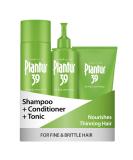 Plantur 39 Phyto Caffeine Women's 3 Step System for Fine Thinning Hair Growth - Shampoo, Conditioner, Tonic - Buy Online on SooperMarket.com