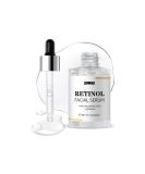 Retinol Facial Serum with Hyaluronic Acid & Vitamin E | Anti-Aging Skin Repair | Reduce Wrinkles & Fine Lines - Buy Online on SooperMarket.com