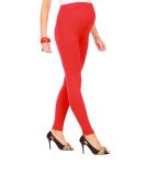 FUTURO FASHION Women's Maternity Leggings | Full Ankle Length Cotton | Comfortable Pregnancy Pants | Belly Support | Size 8-22 | Red - Buy Online on SooperMarket.com