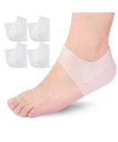 Silicone Gel Heel Socks for Plantar Fasciitis Relief and Skin Care - 2 Pairs - Buy Online on SooperMarket.com