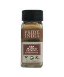 Pride of India Dry Mango Powder - Amchur for Flavor and Taste Gourmet Indian Spice - No Fillers or Artificial Colorants - Easy to Use 2.2 oz. Small Dual Sifter Bottle - Buy Online on SooperMarket.com