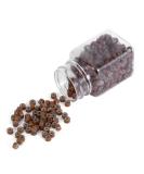 Grain Hair Extensions - 500 PC 5mm Silicone Microring Link Rings in Light Brown - 5 Colors Available - Buy Online on SooperMarket.com