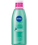 Nivea Derma Skin Clear Face Water (200 ml) moisturizing toner for a visibly improved complexion facial tonic with salicylic acid and niacinamide 200 g (1 Pack) - Buy Online on SooperMarket.com