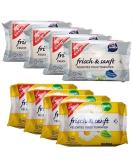 Good & Cheap 8 Pack (560 sheets) moist toilet paper 4-pack Chamomile & 4-pack Sensitive 70 pieces (8-pack) - Buy Online on SooperMarket.com
