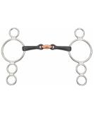 Shires Equestrian - 3 Ring Dutch Gag With Lozenge - S/steel - Size: 5 - Buy Online on SooperMarket.com