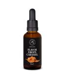 Buy Flavor Drops Caramel 50ml - Calorie-Free Aroma Drops for Food - Vegan Sweetener in Dark Glass Pipette Bottle - Buy Online on SooperMarket.com