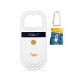 Tera Pet Microchip Reader Scanner RFID w/ OLED Display - Rechargeable & Portable - Supports EMID FDX-B - For Dog, Cat, Pig - Orange - Buy Online on SooperMarket.com