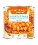 Essentially Catering Baked Beans Reduced Sugar and Salt in Tomato Sauce 2.62 kg - Buy Online on SooperMarket.com
