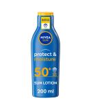 Nivea Sun Moisturising Sun Lotion SPF 50+ 200ml - Buy Online on SooperMarket.com