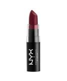 NYX Matte Lipstick in Siren - Deep Violet Shade | Long-Lasting Formula - Buy Online on SooperMarket.com