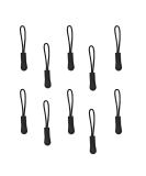 Zipper trailer 10 pieces of non -slip zipper day zipper trailer for threading zipper extension zipper handle for backpack sports clothing - Buy Online on SooperMarket.com