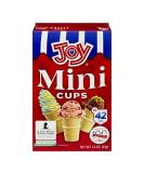 Joy Mini Cups Miniature Ice Cream Cones For Kids Desserts Cupcake Cones Cake Pops 42 Count (1 Box/42 cones) - Buy Online on SooperMarket.com