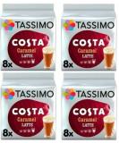 Tassimo Compatible Costa Latte Caramel Coffee Pods 16 discs - (Pack of 4 Total 64 discs 32 Drinks) - Buy Online on SooperMarket.com
