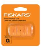 Fiskars Paper Cutter Replacement Blades - 2-Pack - Style G for 9 and 12 Paper Trimmer - Orange 2.5 x 2.5 x 1.47 cm - Buy Online on SooperMarket.com