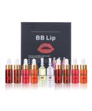 Reddhoon BB Lips Serum Kit: Semi Permanent Lip Pigment Treatment with 4 Colors Liquid Pigments, Exfoliating Gel, and Booster - Buy Online on SooperMarket.com