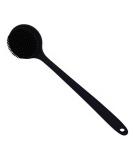 Cinlitek Silicone Body Scrubber, Long Handle Back Scrubber for Shower, Silicone Body Brush Shower Scrubber for Body, Shower Srush Back Brush Body Exfoliator Black - Buy Online on SooperMarket.com